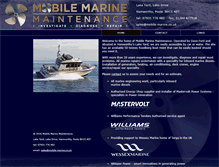 Tablet Screenshot of mobile-marine.co.uk